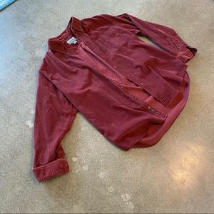 Eddie Bauer Corduroy Button Up